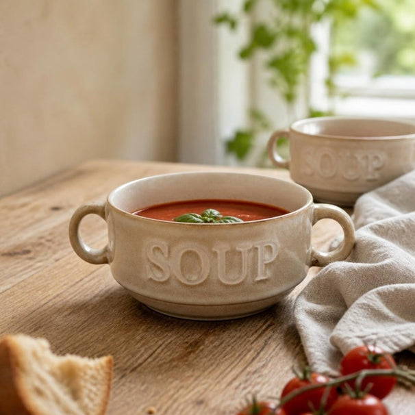 Cosy & Trendy Soepkommen / Kommen Soup Creme ø 12 cm / 450 ml - 4 stuks