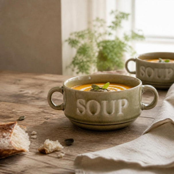 Cosy & Trendy Soepkommen / Kommen Soup Groen ø 12 cm / 450 ml - 4 stuks