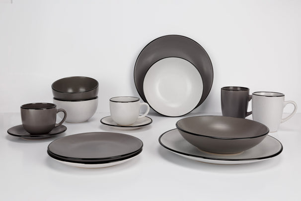 Cosy & Trendy Mokken met Oor - Speckle Grijs - 350 ml - 6 stuks