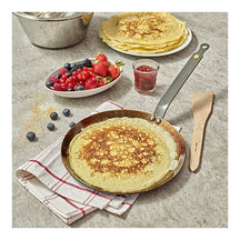 De Buyer Pannenkoekenpan / Crepepan Carbone Plus - Plaatstaal - ø 24 cm - zonder anti-aanbaklaag