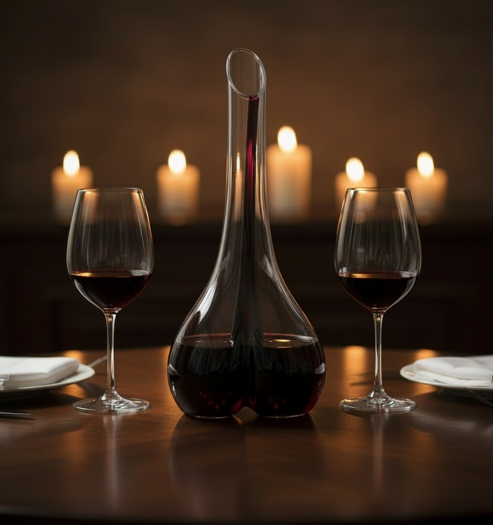 Riedel Decanteerkaraf Black Tie Smile - Handgemaakt - 750 ml