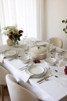 Cosy & Trendy Serviesset Renee 18-delig / 6 personen - 6 dinerborden, 6 ontbijtborden en 6 kommen