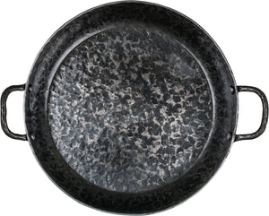 Forged Koekenpan Carbonstaal met 2 handvatten ø 24 cm - geschikt voor alle warmtebronnen - zonder anti-aanbaklaag