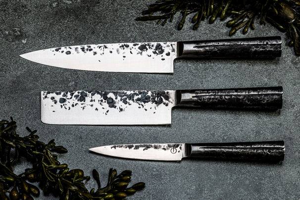 Forged Messenset Intense - 3 - delig - Koksmes, Hakmes en Universeel mes