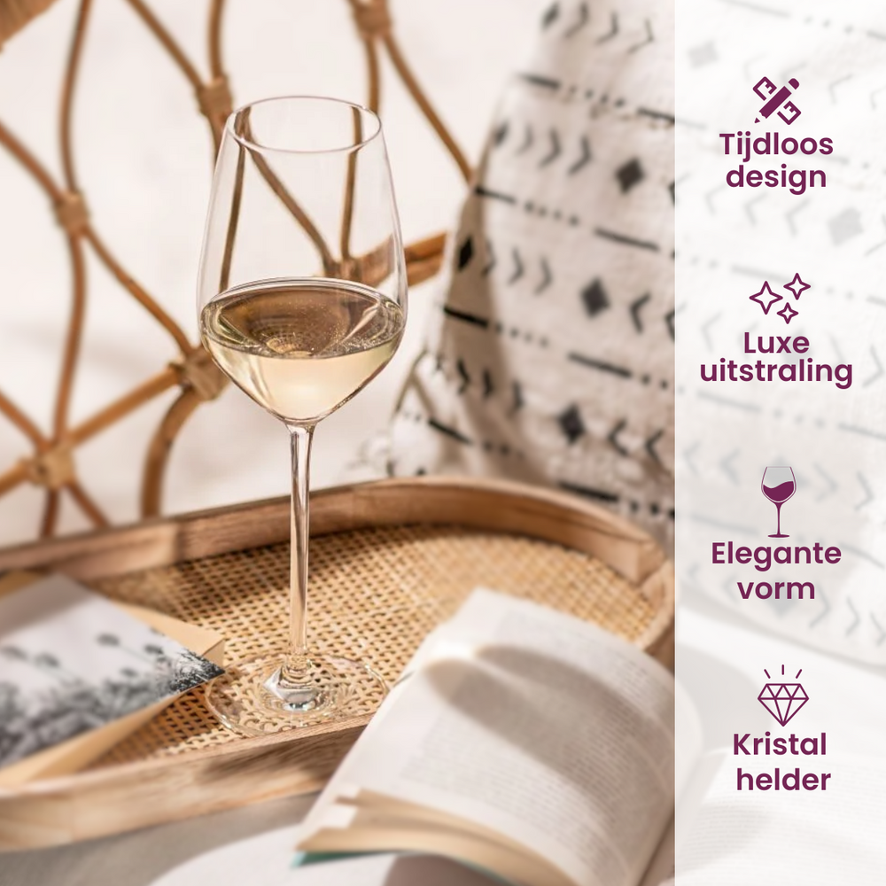 Schott Zwiesel Wijnglazenset Fortissimo 12-delig - Witte Wijnglazen, Rode Wijnglazen & Bourgogneglazen