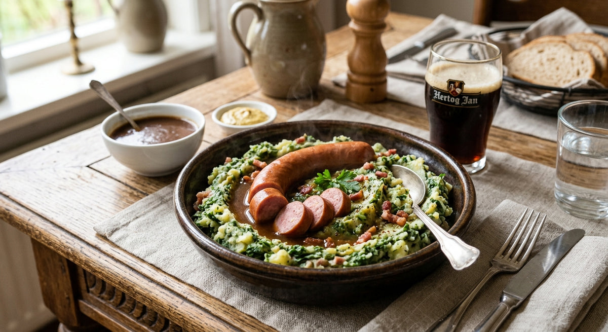 Comfort food op z'n Nederlands: stevig, smakelijk en klaar voor de tafel.
