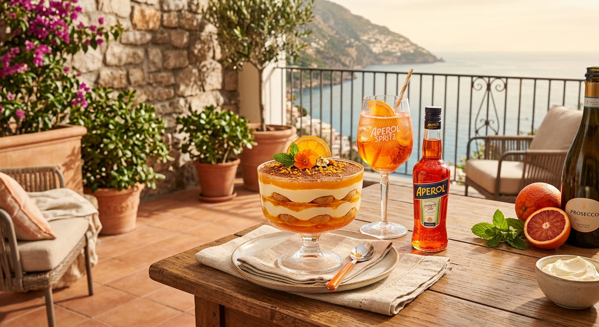 Fris en zomers dessert met Aperol
