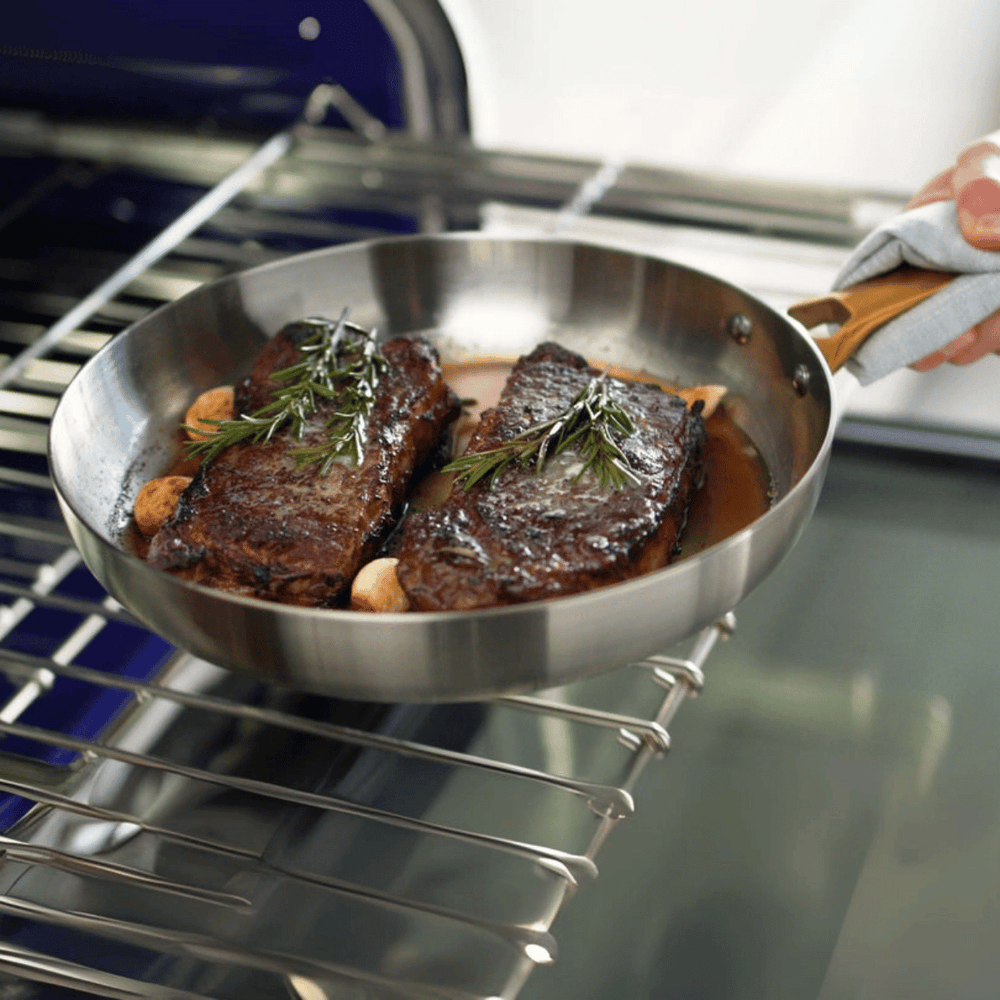 GreenPan Pannenset Padova Reserve 5-delig - Triply - Kookpan ø 20, 24 cm, Steelpan ø 18 cm & Koekenpan ø 20 & 28 cm