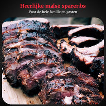 GrillX BBQ Sparerib Rek - Hittebestendig Staal - Grillen van Vlees en Gevogelte