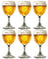 Grimbergen Bierglazen op Voet - 330 ml - 6 stuks