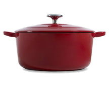 BK Braadpan Bourgogne Chili Red Gietijzer ø 20 cm / 2.5 Liter - zijaanzicht