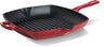 BK Grillpan Bourgogne Chili Red Gietijzer 26 x 26 cm - geëmailleerde anti-aanbaklaag