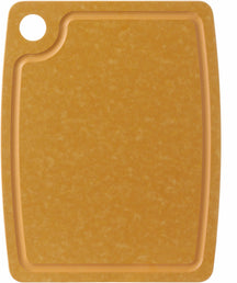 Hendi Snijplank antislip - vaatwasserbestendig -  bruin houtvezel - 37 x 27.5 cm