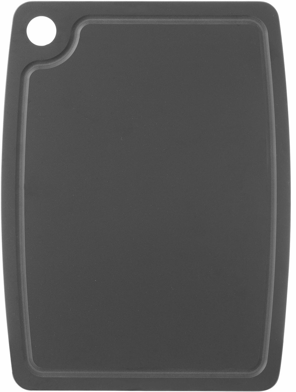 Hendi Snijplank antislip - vaatwasserbestendig -  zwart houtvezel - 37 x 27.5 cm