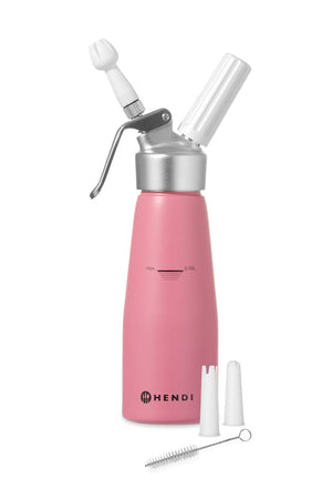 Hendi Slagroomspuit Pastel Roze - 500 ml