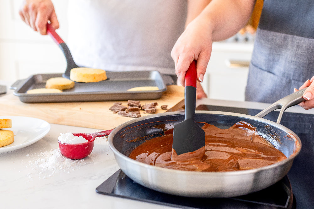 KitchenAid Pannenlikker Classic Keizerrood 30 cm