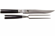Kai Trancheerset Shun Classic - 32 lagen damaststaal - (Vleesmes + Vleesvork) - 2-delig - DMS-200