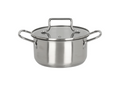 Cookinglife Kookpan Essential Steel RVS Ø 16 cm - 1.3 liter - geschikt voor alle warmtebronnen