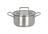 Cookinglife Kookpan Essential Steel RVS Ø 16 cm - 1.3 liter - geschikt voor alle warmtebronnen