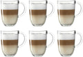 Leonardo Latte Macchiato Glazen - Napoli 380 ml - 6 stuks - Hittebestendig
