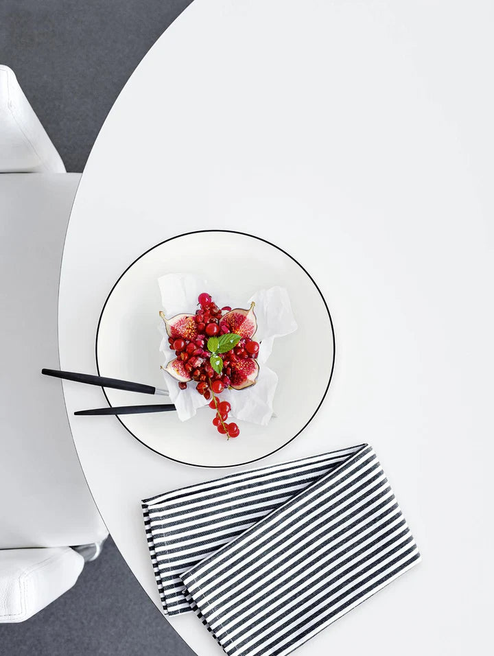 ASA Selection Ontbijtborden / Dessertborden A Table Ligne Noire ø 21 cm - 4 Stuks