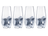 Cookinglife Longdrinkglazen Verano - 580 ml - 4 Stuks