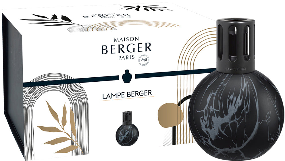 Maison Berger Giftset - Geurbrander Marbrure - Zwart