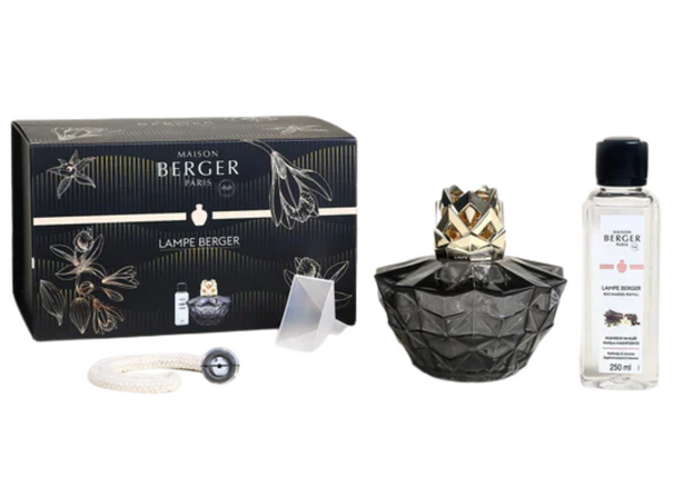 Maison Berger Giftset - Geurbrander Splendeur Vanillée / Vanilla Magnificence - Zwart - 250 ml