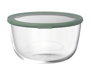 Mepal Glazen Vershoudbakje Cirqula Nordic Sage Rond - 3 liter