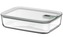 Mepal Ovenschaal / Lasagneschaal met deksel EasyClip Nordic Sage - Glas - 2.25 liter