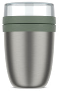 Mepal Thermos Yoghurt Beker / Muesli Beker / Lunchpot Ellipse Nordic Sage - 500 ml + 200 ml