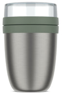 Mepal Thermos Yoghurt Beker / Muesli Beker / Lunchpot Ellipse Nordic Sage - 500 ml + 200 ml