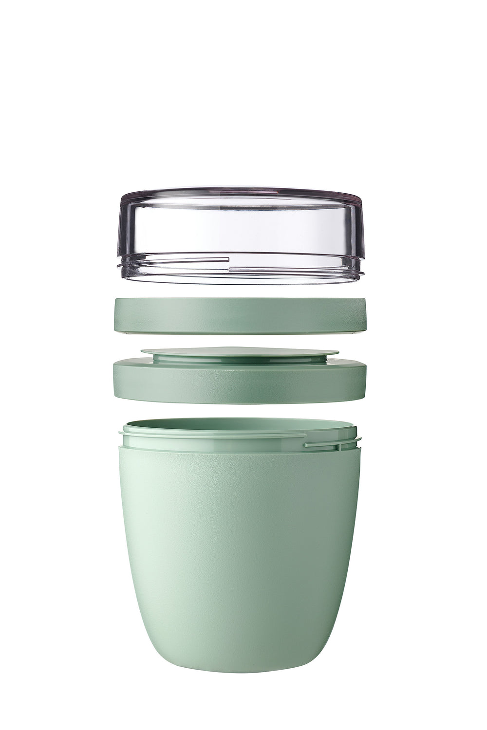 Mepal Yoghurt Beker / Muesli Beker / Lunchpot Ellipse Nordic Sage - 500 ml + 200 ml