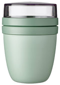 Mepal Yoghurt Beker / Muesli Beker / Lunchpot Ellipse Nordic Sage - 500 ml + 200 ml