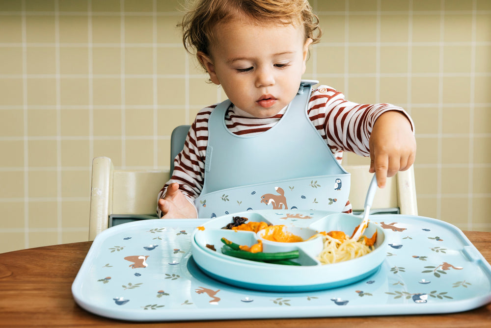 Mepal Kinderservies Mio Forest Friends 3-delig - bord, drinkbeker en lepel