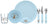 Mepal Kinderservies Mio Forest Friends 6-delig - bestek, bord, kom en glas
