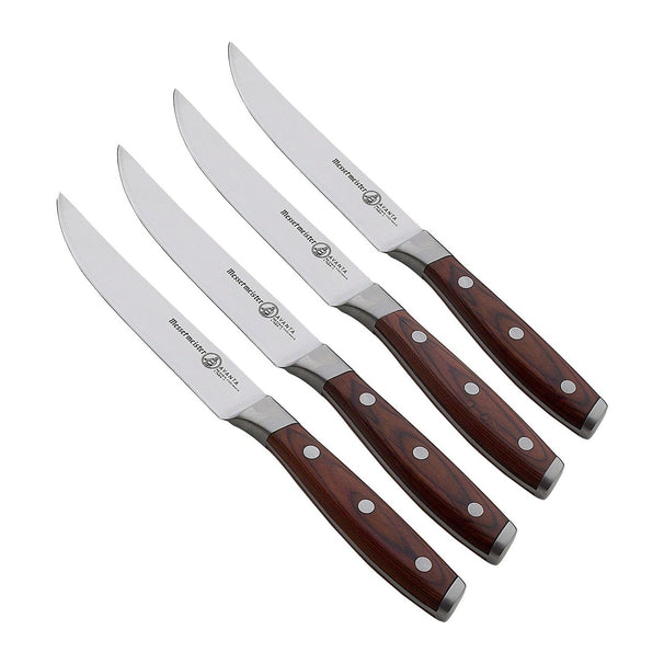 Messermeister Steakmessen Avanta Pakkahout 13 cm - 4 stuks