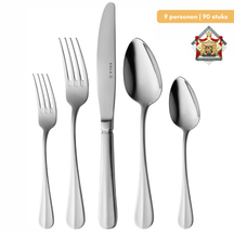 Sola Bestekset Hollands Glad - 18/10 RVS  - 90 delig / 9 personen