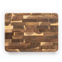 Namture Houten Snijplank Acacia Kopshout L - 33 x 24 cm - Houten Snij- en Bereidingsplank