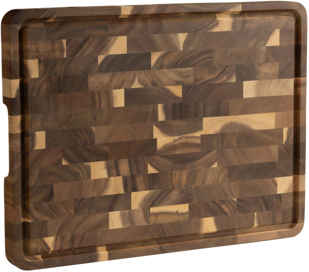 Namture Houten Snijplank Acacia Kopshout XL - 40 x 30 cm - Houten Snij- en Bereidingsplank