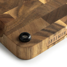 Namture Houten Snijplank Acacia Kopshout XL - 40 x 30 cm - Houten Snij- en Bereidingsplank