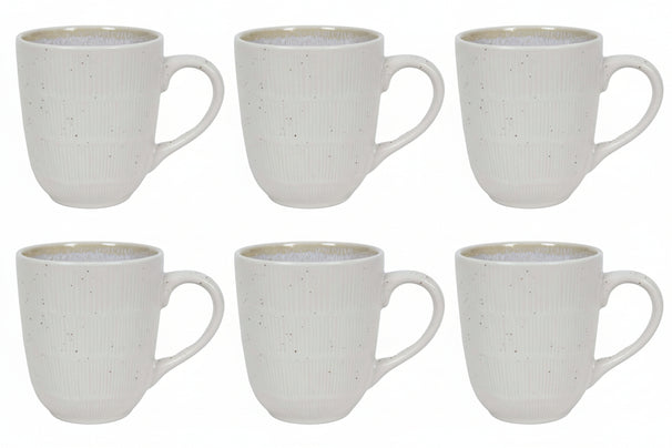 Cookinglife Mokken Nola Beige 350 ml - 6 Stuks