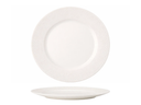 Cookinglife Ontbijtborden / Dessertborden - CampVibe - Outdoor - Kunststof - Onbreekbaar - Wit ø 21 cm - 4 Stuks