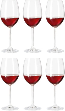 Leonardo Rode Wijnglazen - Daily - 460 ml - 6 stuks