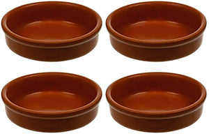 Cosy & Trendy Ramekins / Soufflébakje / Creme Brulee Schaaltjes - Terracotta ø 8 cm - 4 Stuks