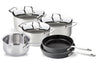 Beka Pannenset Maestro 6-Delig - keramische anti-aanbaklaag - geschikt voor alle warmtebronnen (Kookpannen, Steelpan & Koekenpannen)