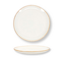 Salt & Pepper Ontbijtborden / Dessertborden Artisan Wit ø 20 cm - 4 Stuks