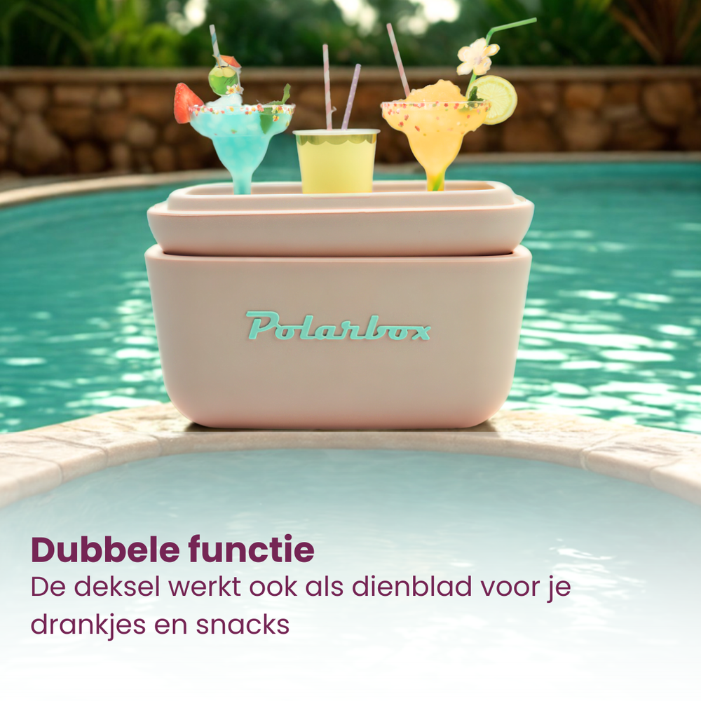 Polarbox Koelbox met Schouderband - Marine-Mustard - 12 Liter