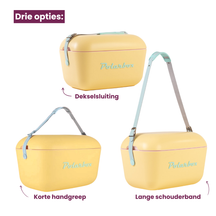 Polarbox Koelbox met Schouderband - Lime-Lilac - 20 Liter