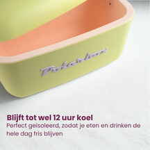 Polarbox Koelbox met Schouderband - Lime-Lilac - 20 Liter
